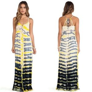 Gypsy 05 Empire Spaghetti Tie Maxi Dress